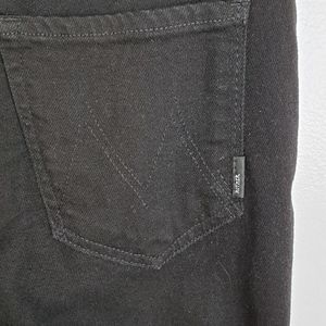 Mother black stretch jeans